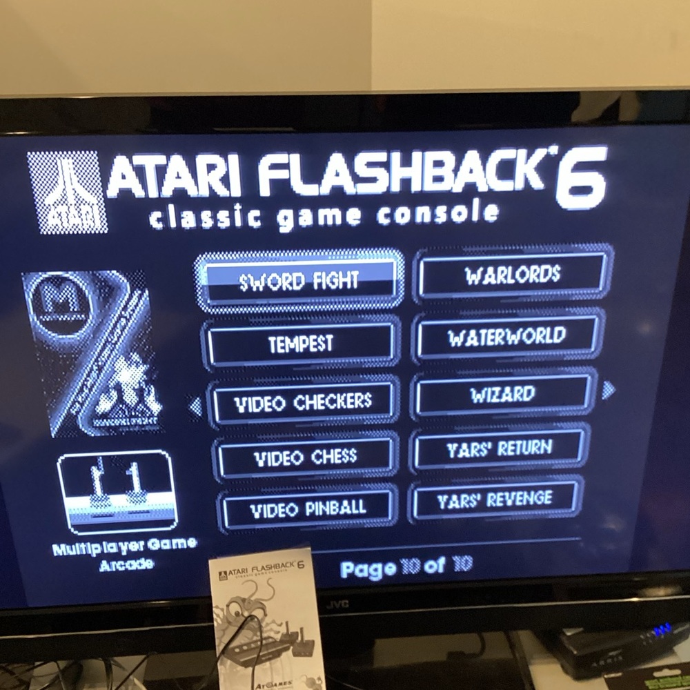Atari Flashback 6 Classic Game Console With 100 Built In Games Complete In Box - Picture 12 of 16